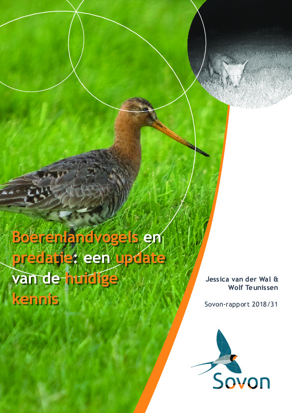 Omslag Boerenlandvogels en predatie: een update van de huidige kennis