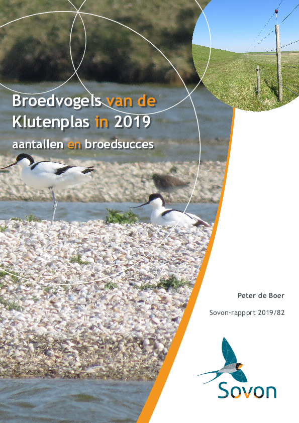 Omslag Broedvogels van de Klutenplas in 2019: aantallen en broedsucces