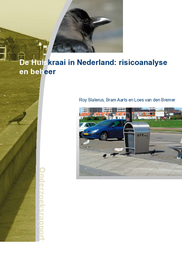 Omslag De Huiskraai in Nederland: risicoanalyse en beheer