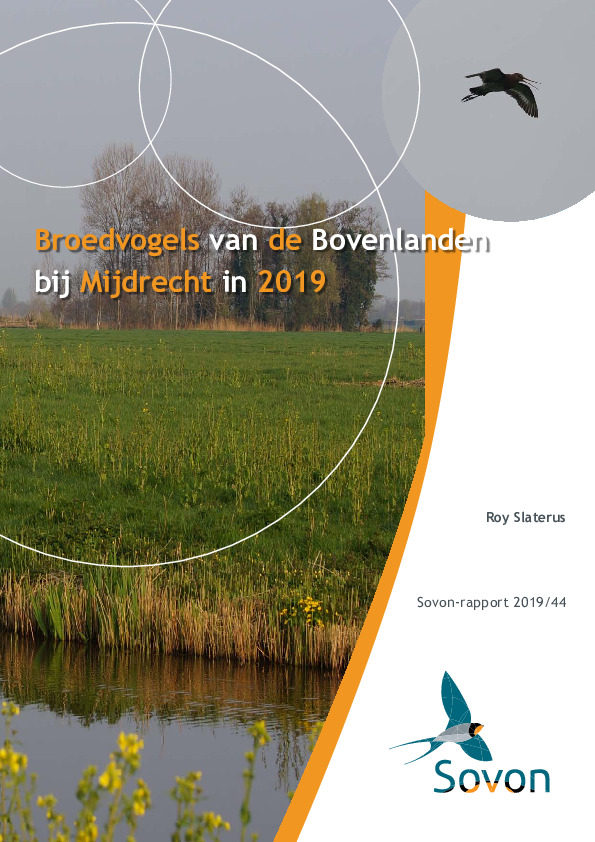 Omslag Broedvogelinventarisatie Bovenlanden Mijdrecht 2019