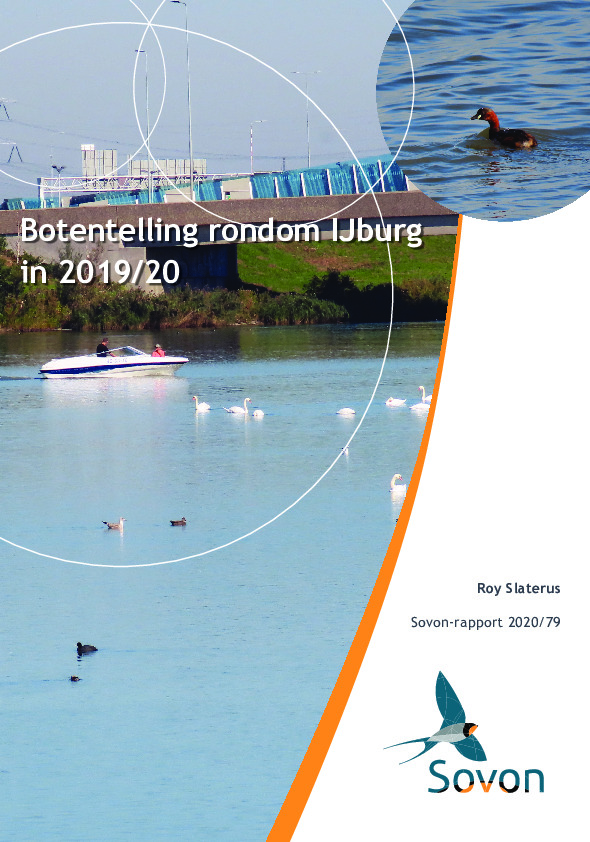 Omslag Botentelling rondom IJburg in 2019/20