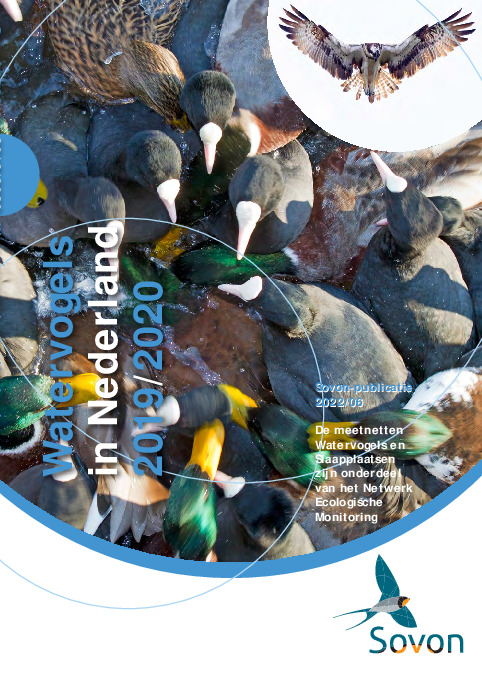 Omslag Watervogels in Nederland in 2019/2020
