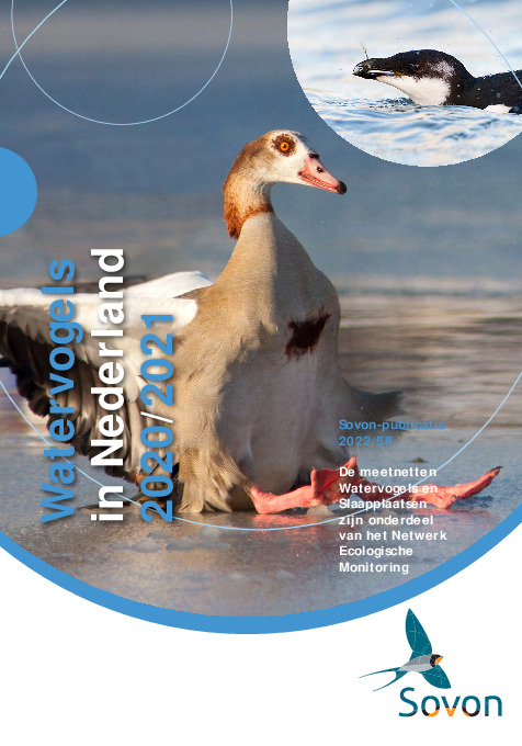 Omslag Watervogels in Nederland in 2020/2021