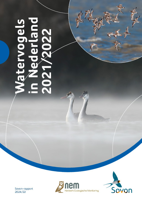 Omslag Watervogels in Nederland in 2021/2022
