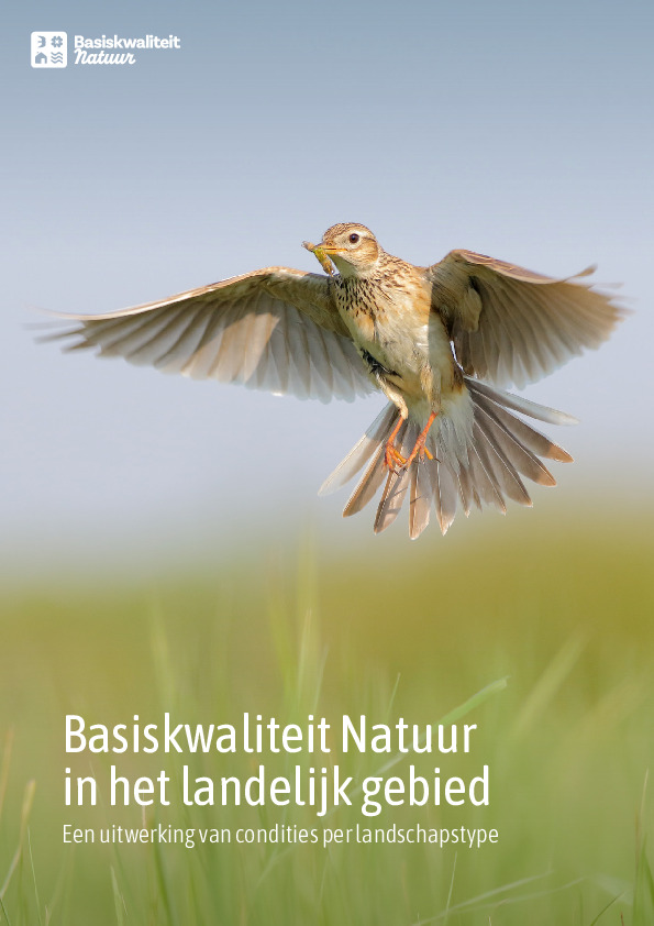Omslag Basiskwaliteit Natuur  in het landelijk gebied