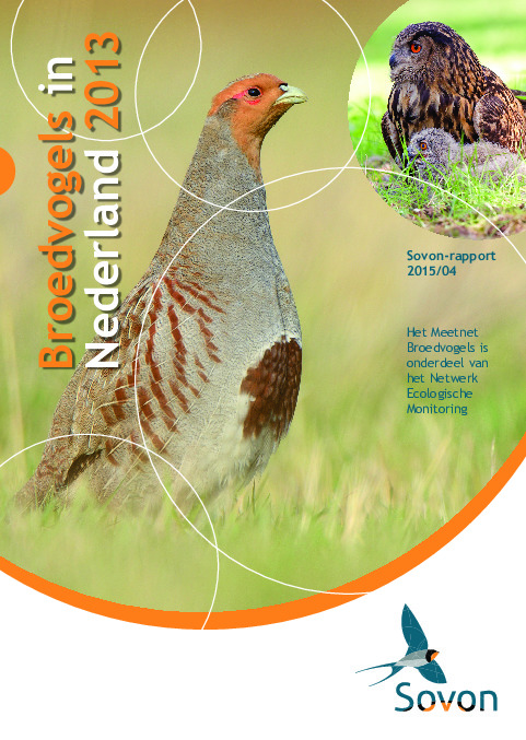 Omslag Broedvogels in Nederland in 2013