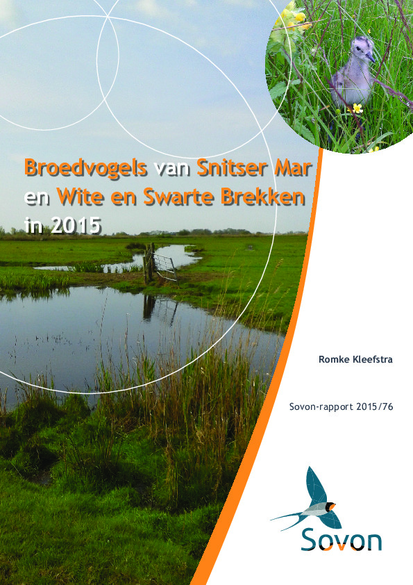 Omslag Broedvogels van Snitser Mar en Wite en Swarte Brekken in 2015